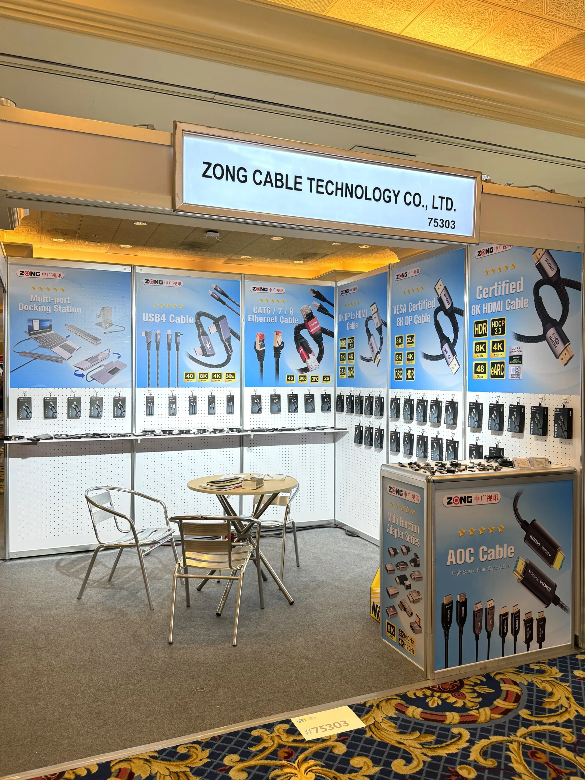 The CES exhibition in the United States