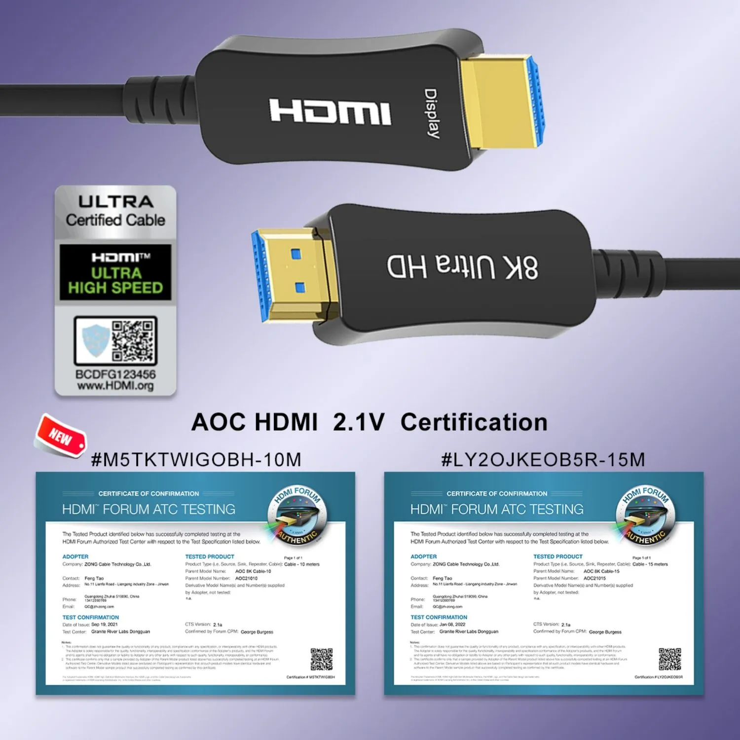 AOC HDMI ZG-8KAOCHD001-7