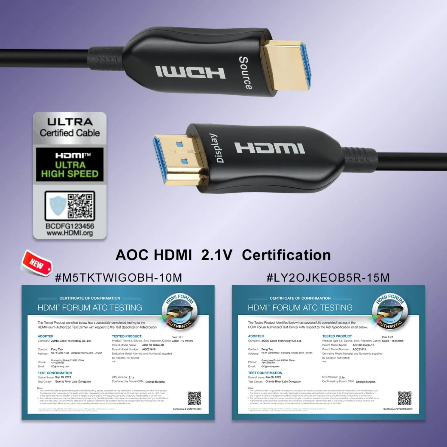 AOC HDMI ZG-8KAOCHD003-7
