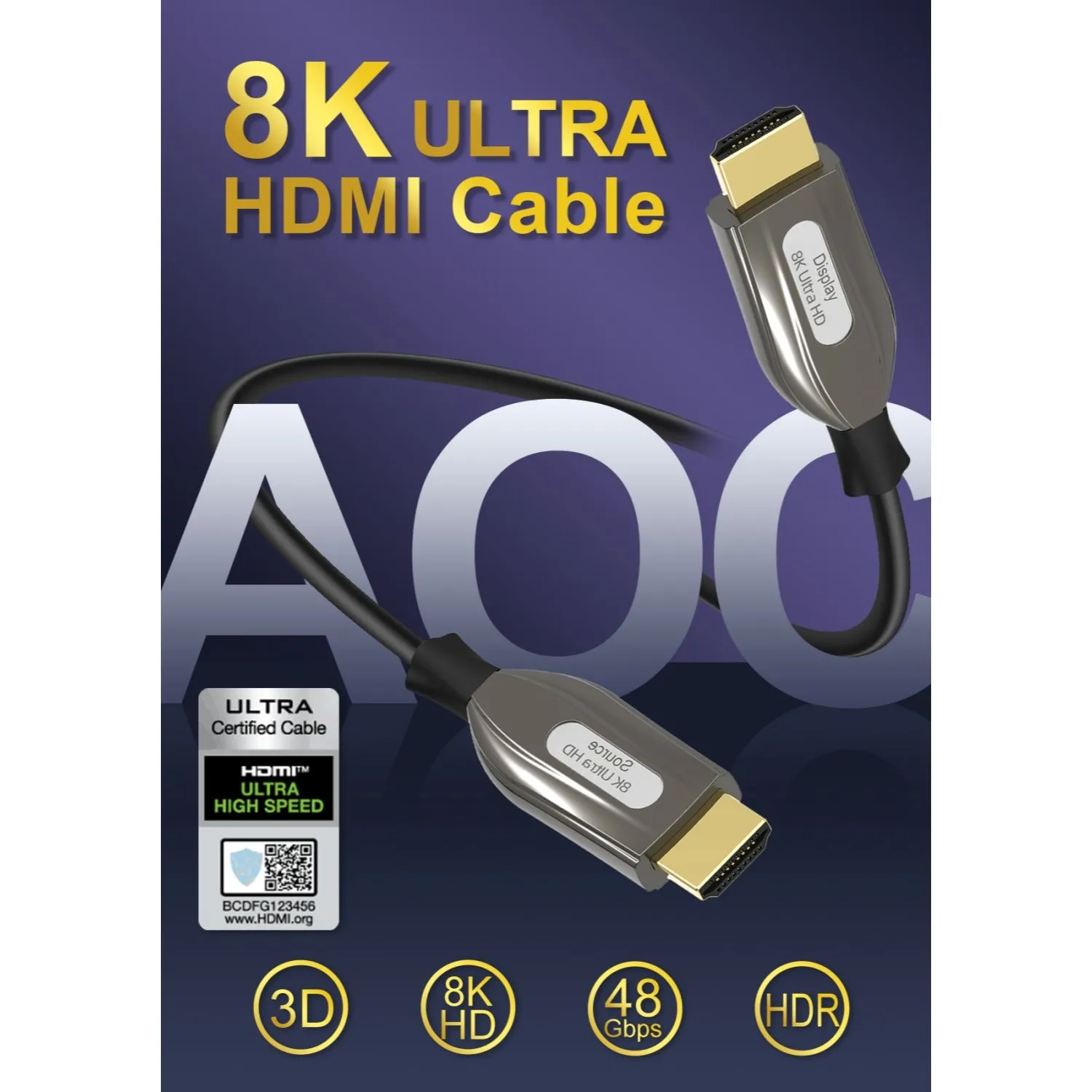 AOC HDMI ZG-8KAOCHD005-4