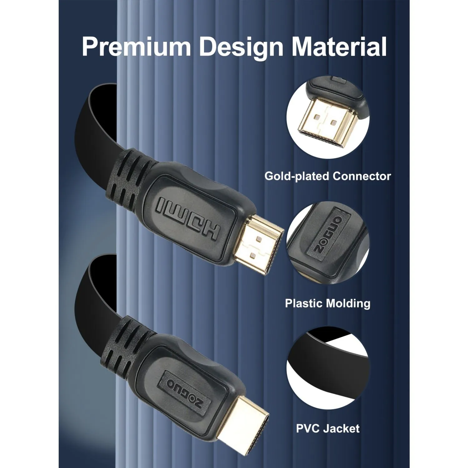 HDMI 2.0 ZG-4KHDB007-8