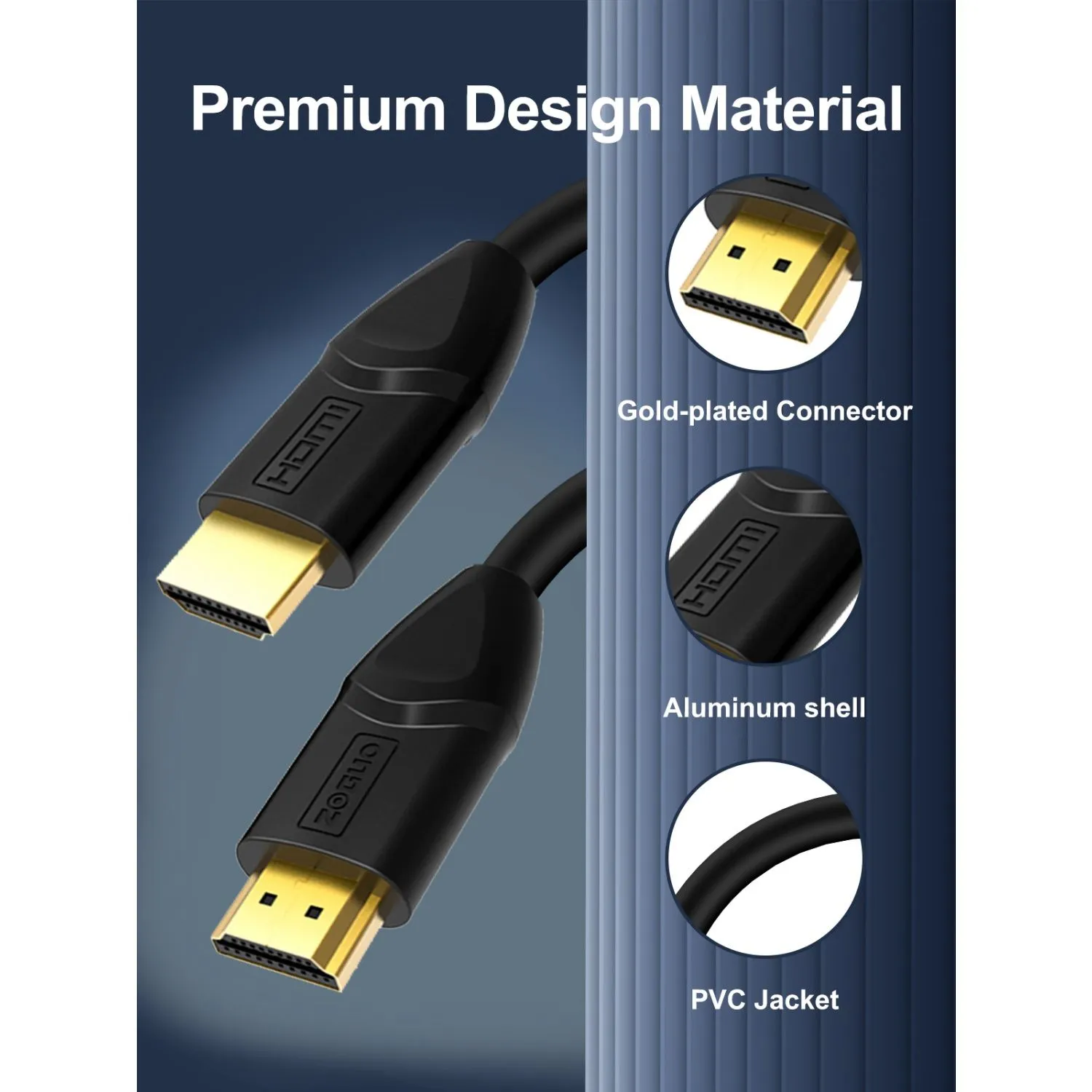 HDMI 2.0 ZG-4KHDB008-8