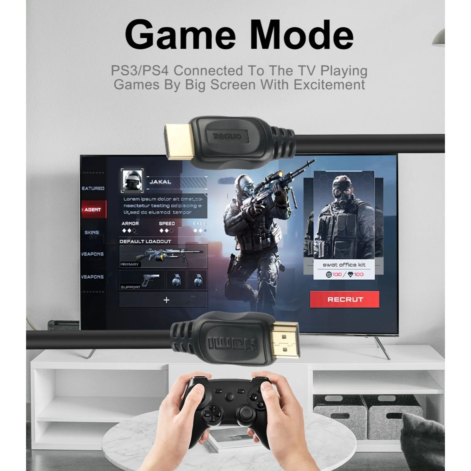 HDMI 2.0 ZG-4KHDB011-5