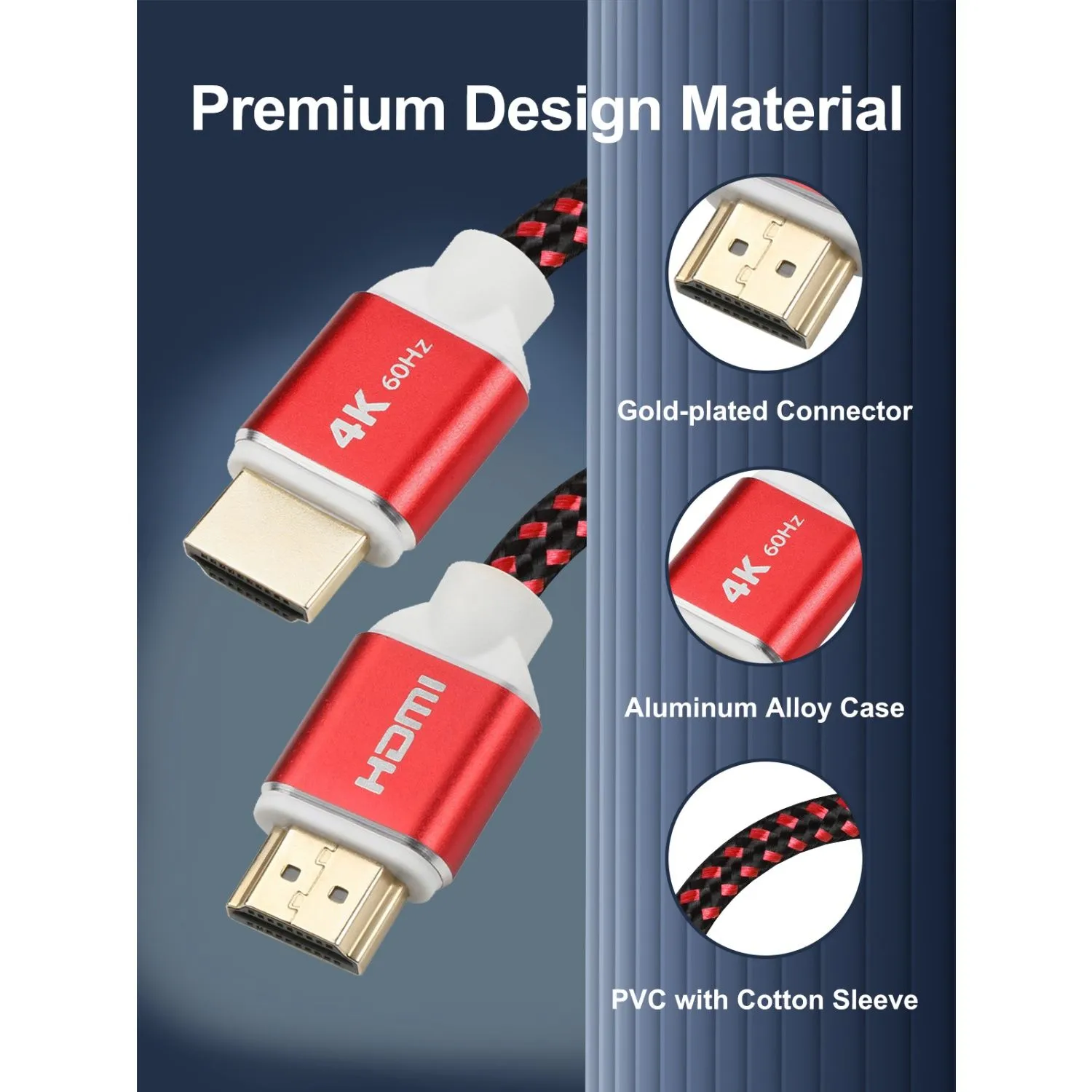 HDMI 2.0 ZG-4KHDMAL002-8