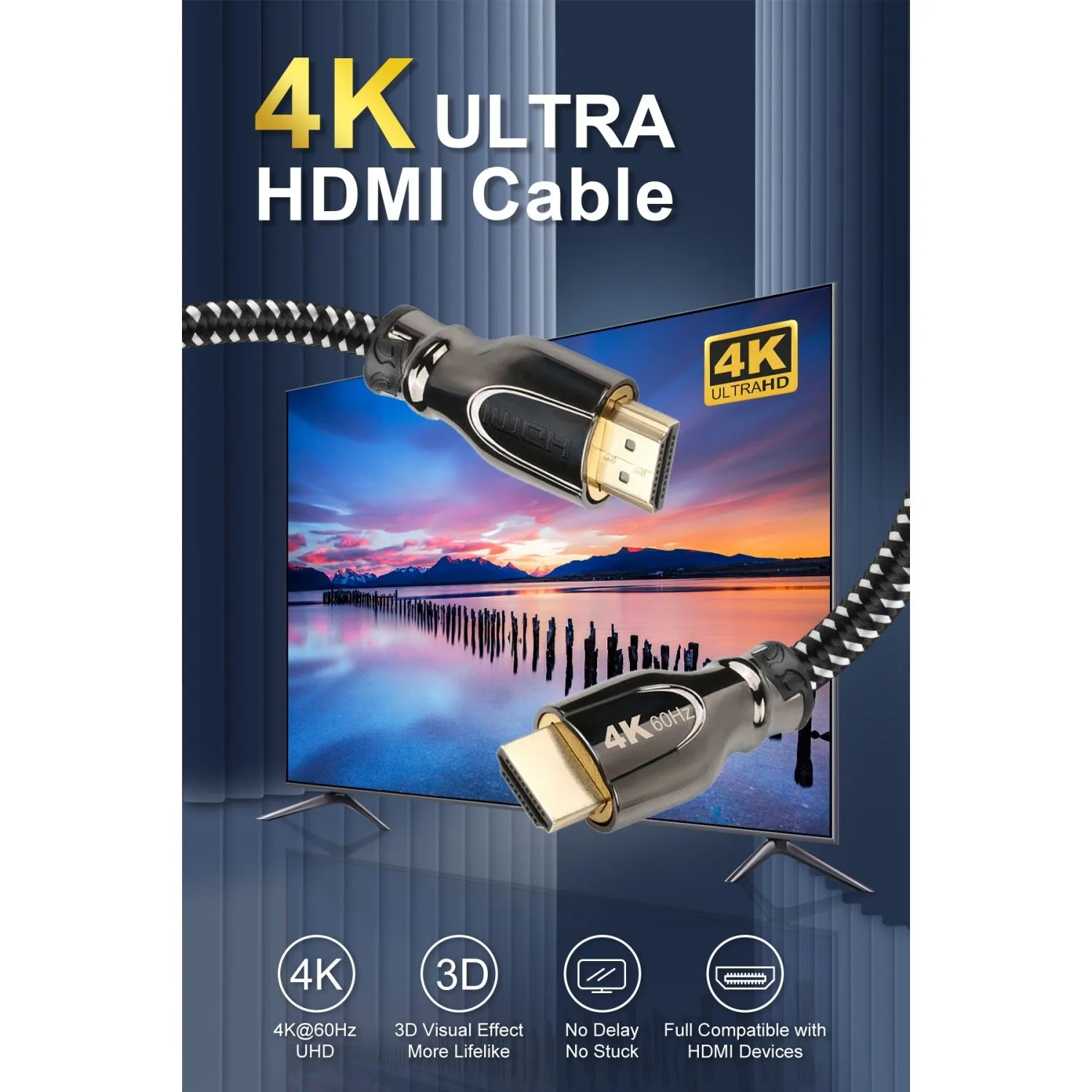 HDMI 2.0 ZG-4KHDMM001-4