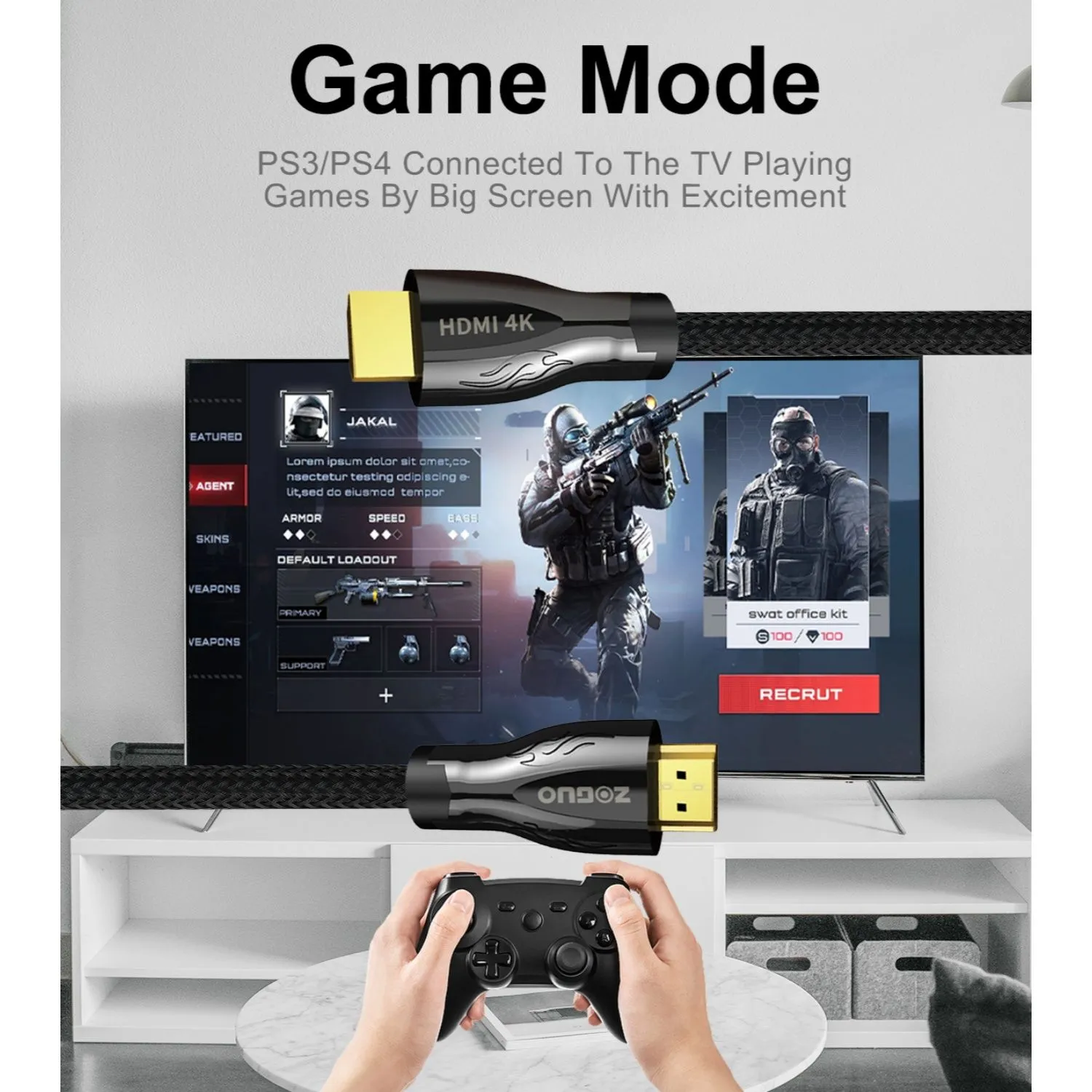 HDMI 2.0 ZG-4KHDMM001-5