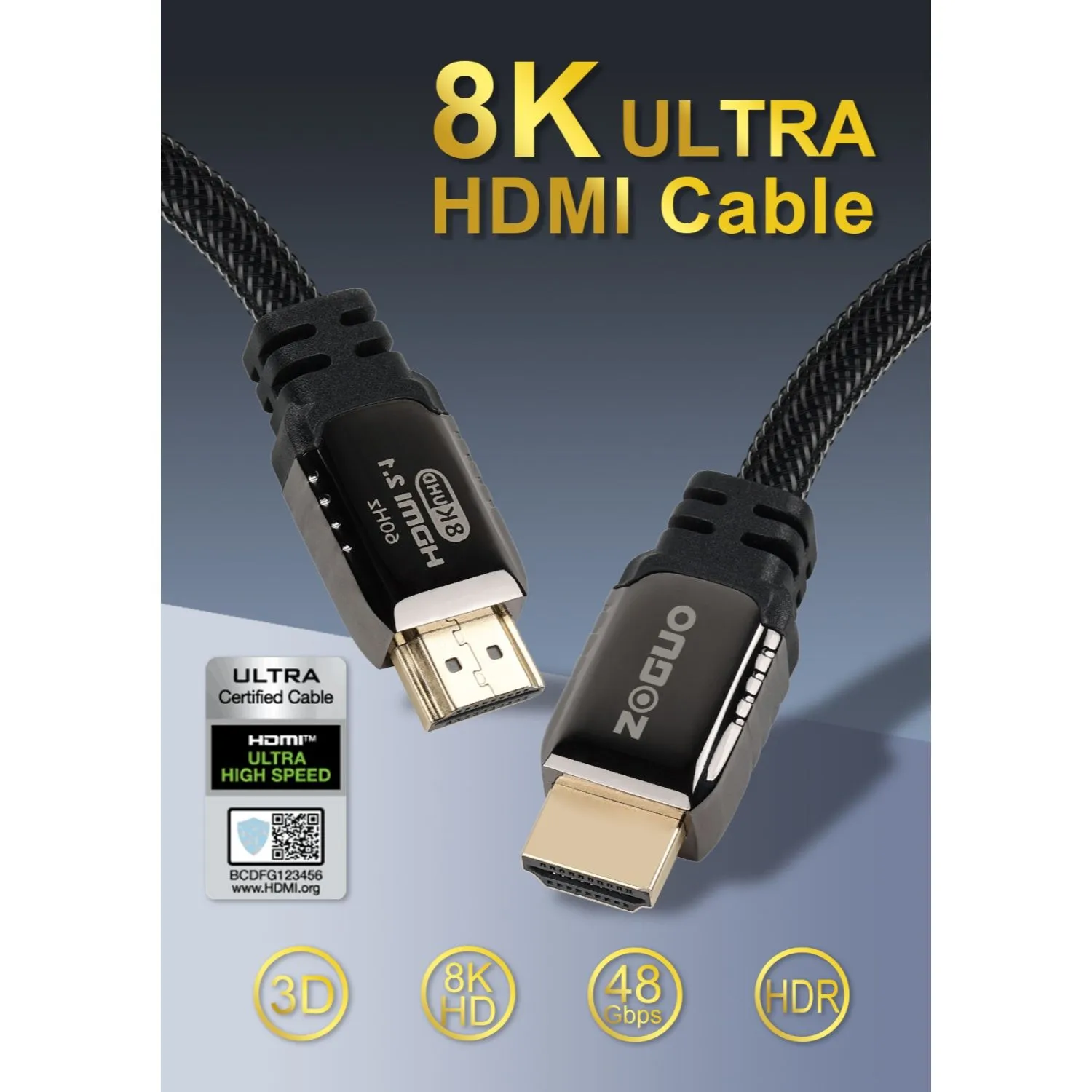 HDMI 2.1 ZG-8KHDAL001-4
