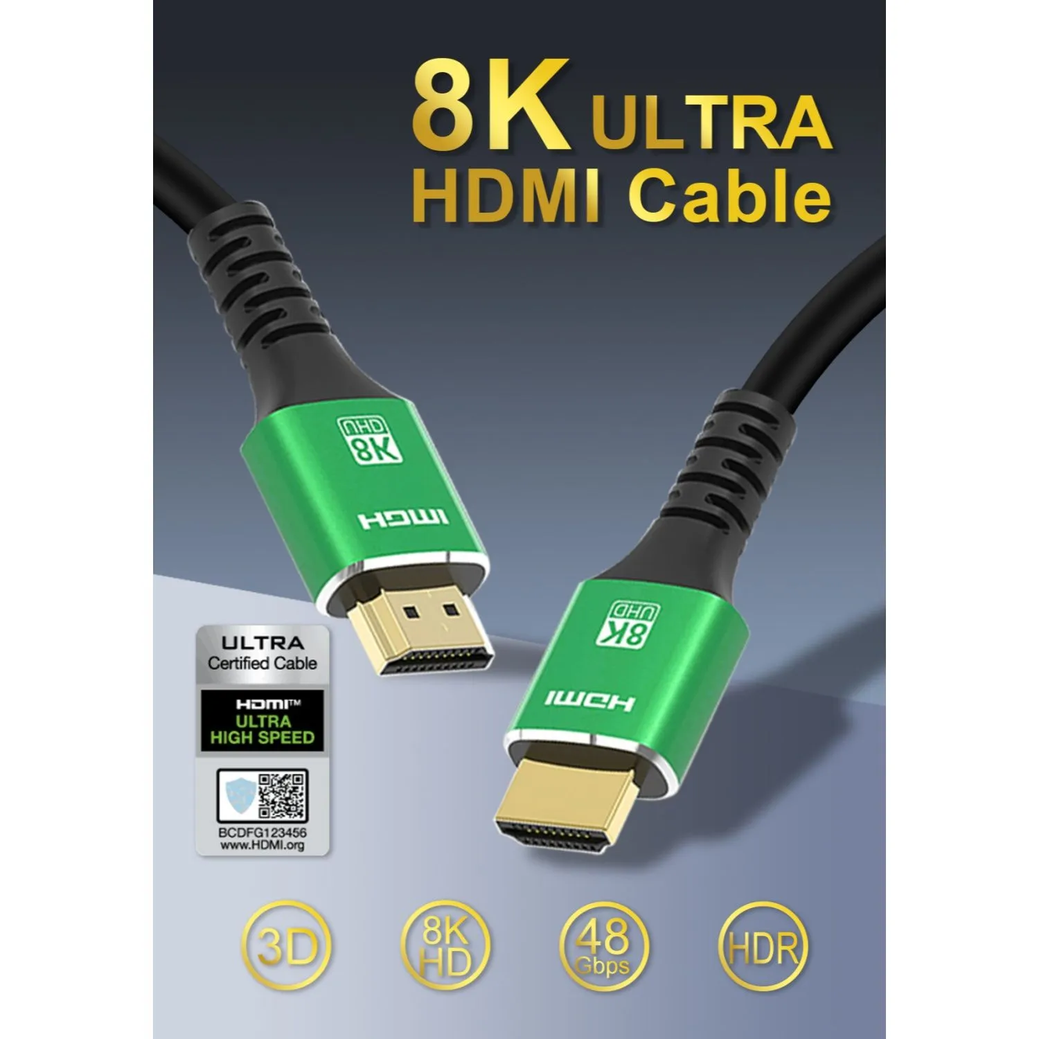 HDMI 2.1 ZG-8KHDAL002-4