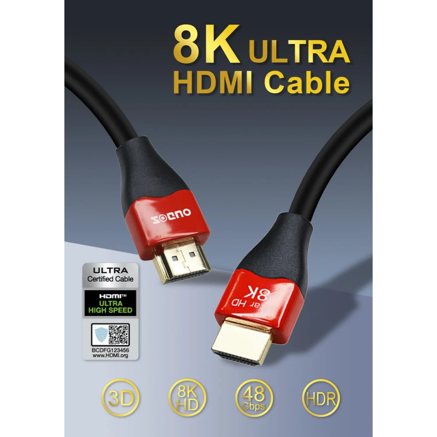 HDMI 2.1 ZG-8KHDAL002-4