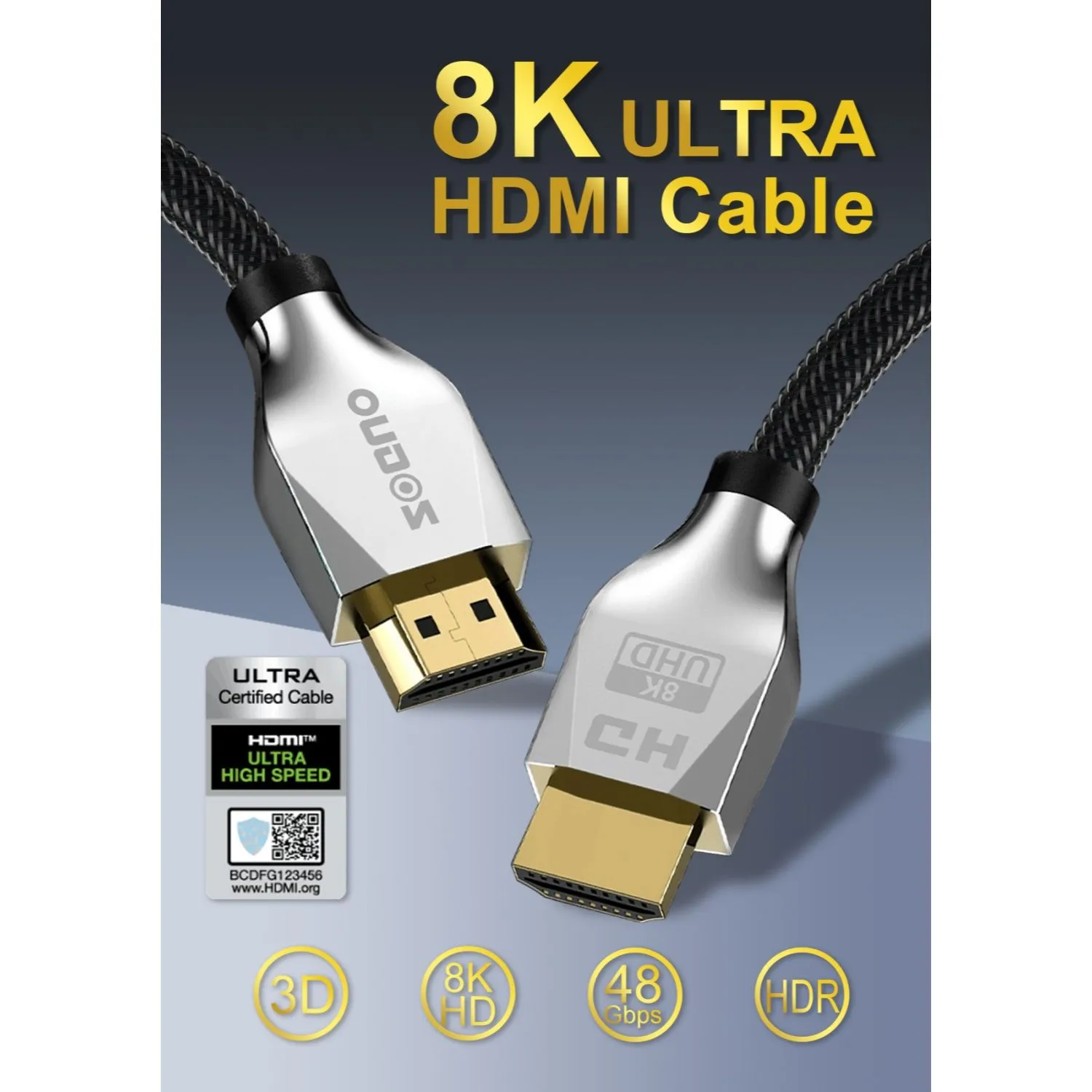 HDMI 2.1 ZG-8KHDM002-4