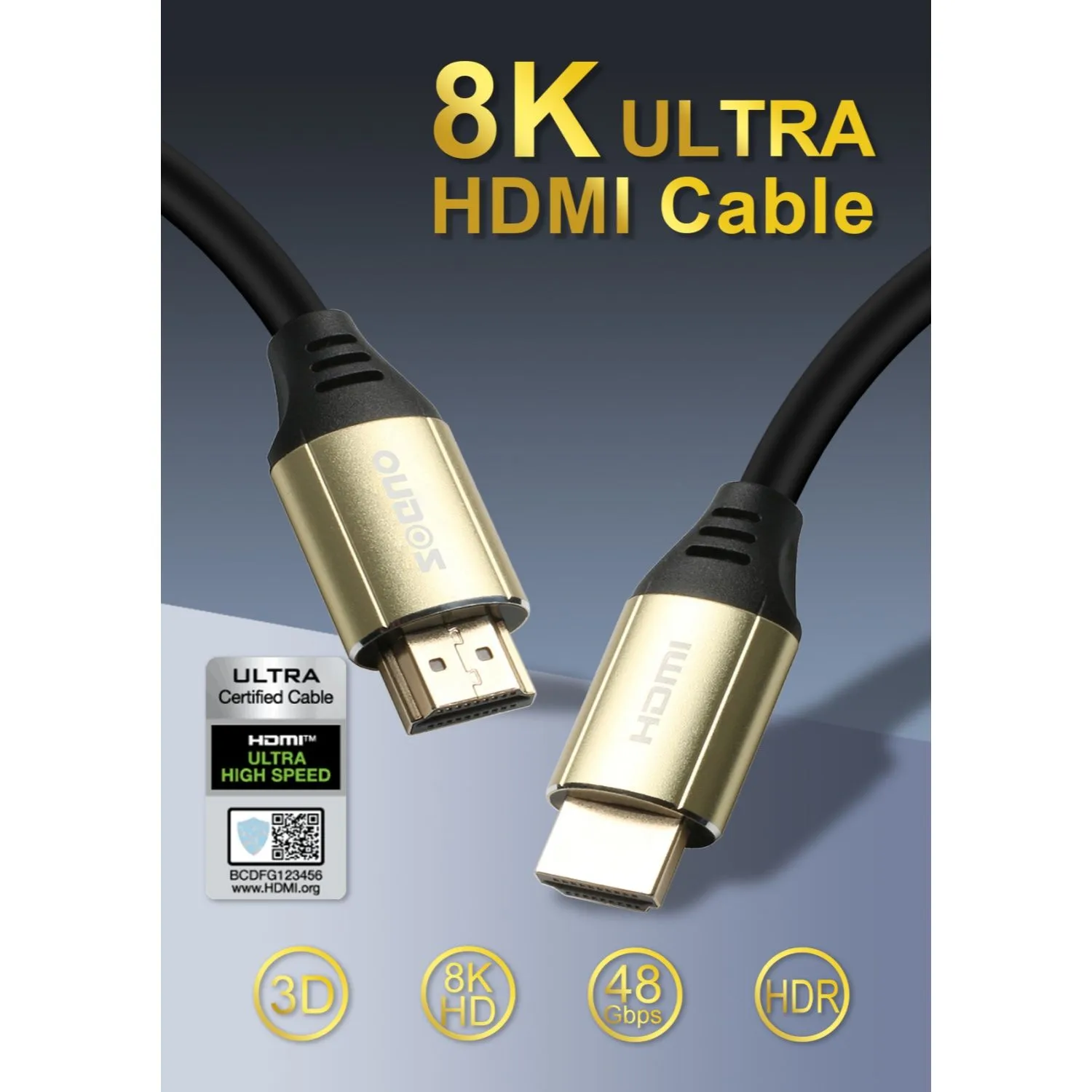 HDMI 2.1 ZG-8KHDMM001-4