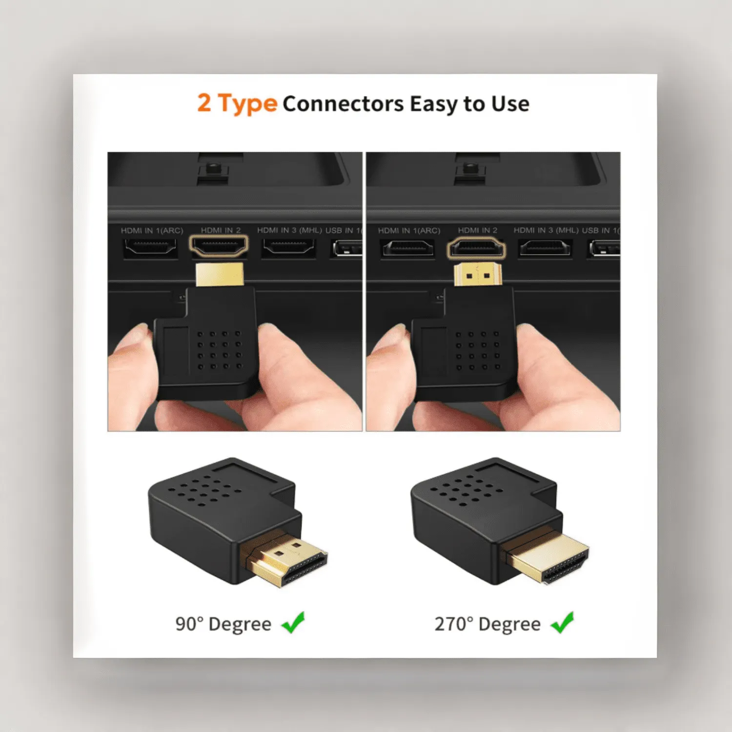 HDMI Adapter 4KHDA04-4