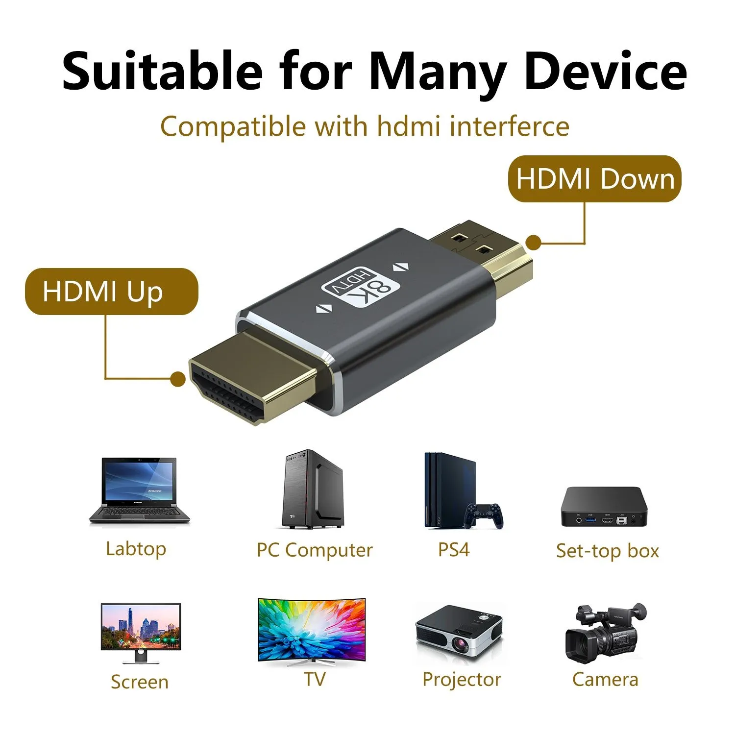 HDMI Adapter 8KHDA01-4