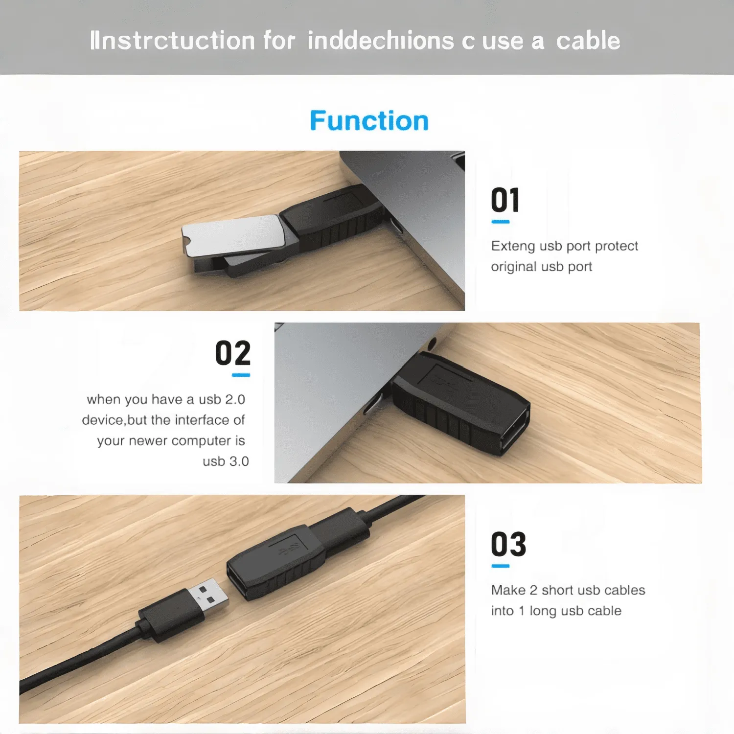 USB A Adapter UA06-4