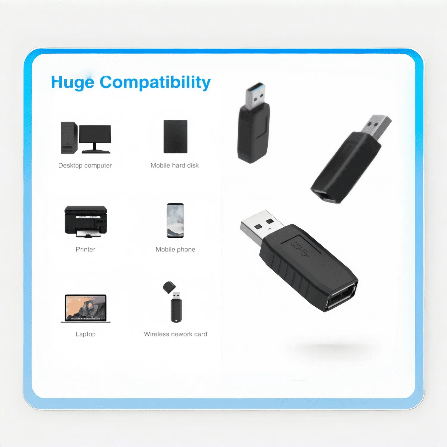 USB A Adapter UA06-5