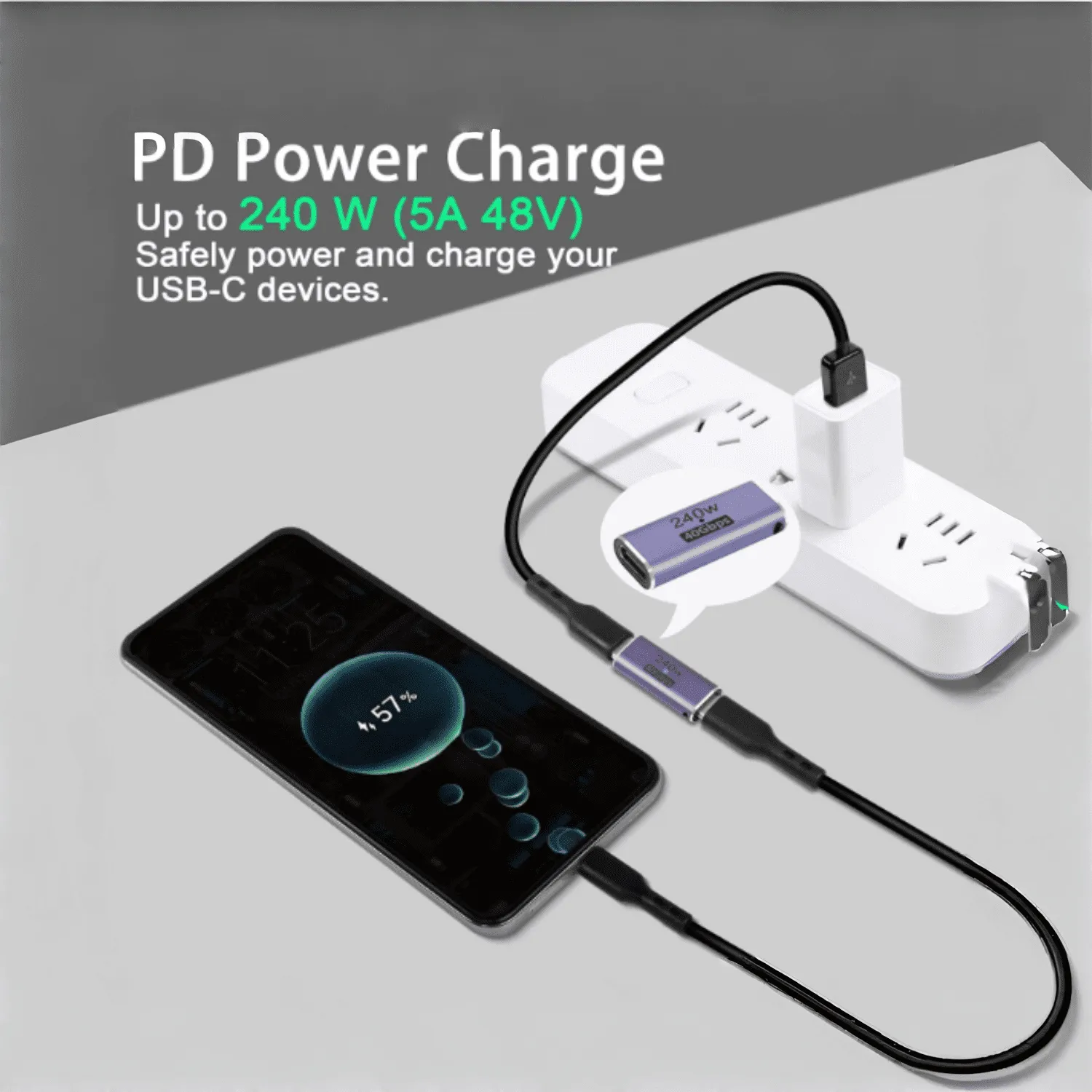 USB C Adapter UC02-4