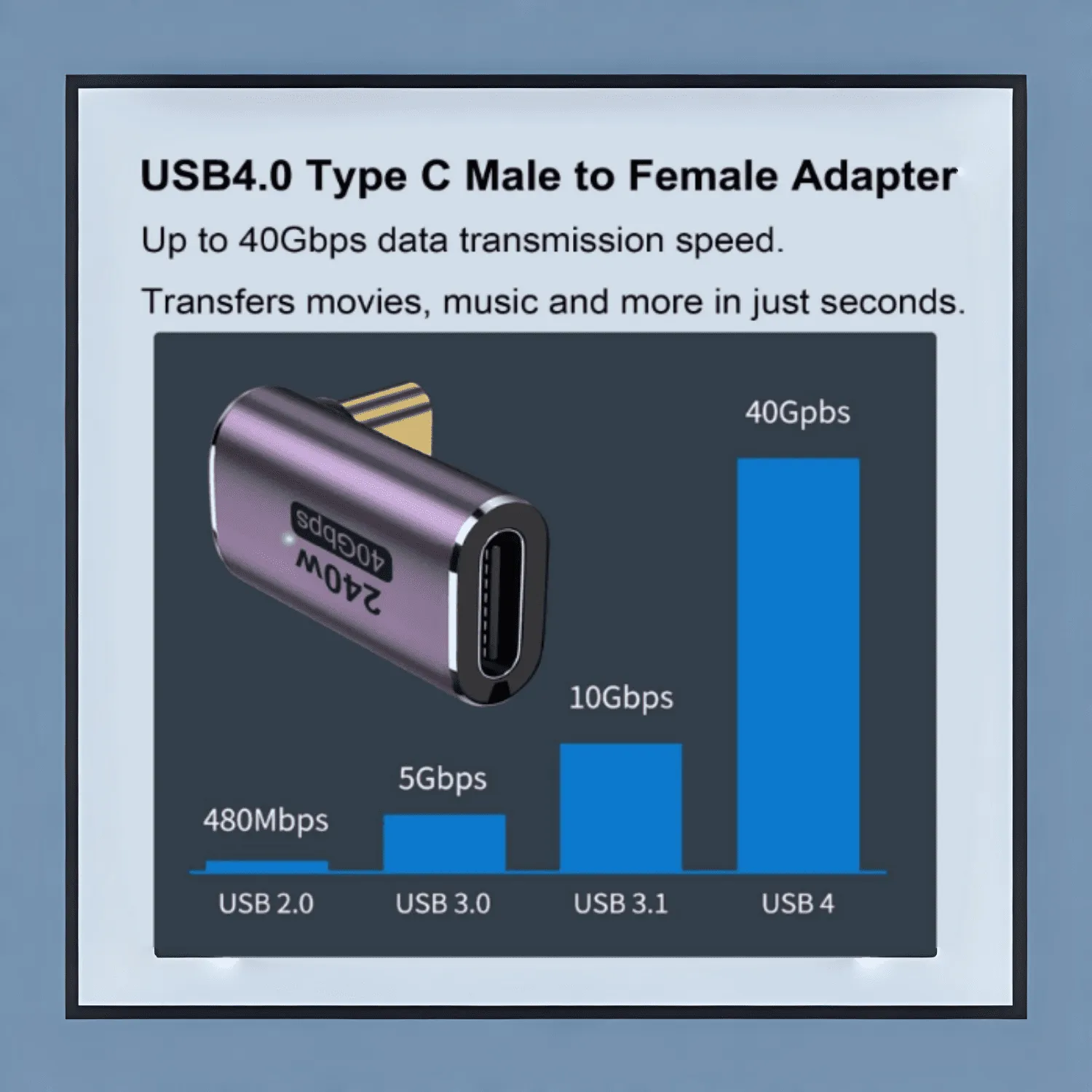 USB C Adapter UC03-4
