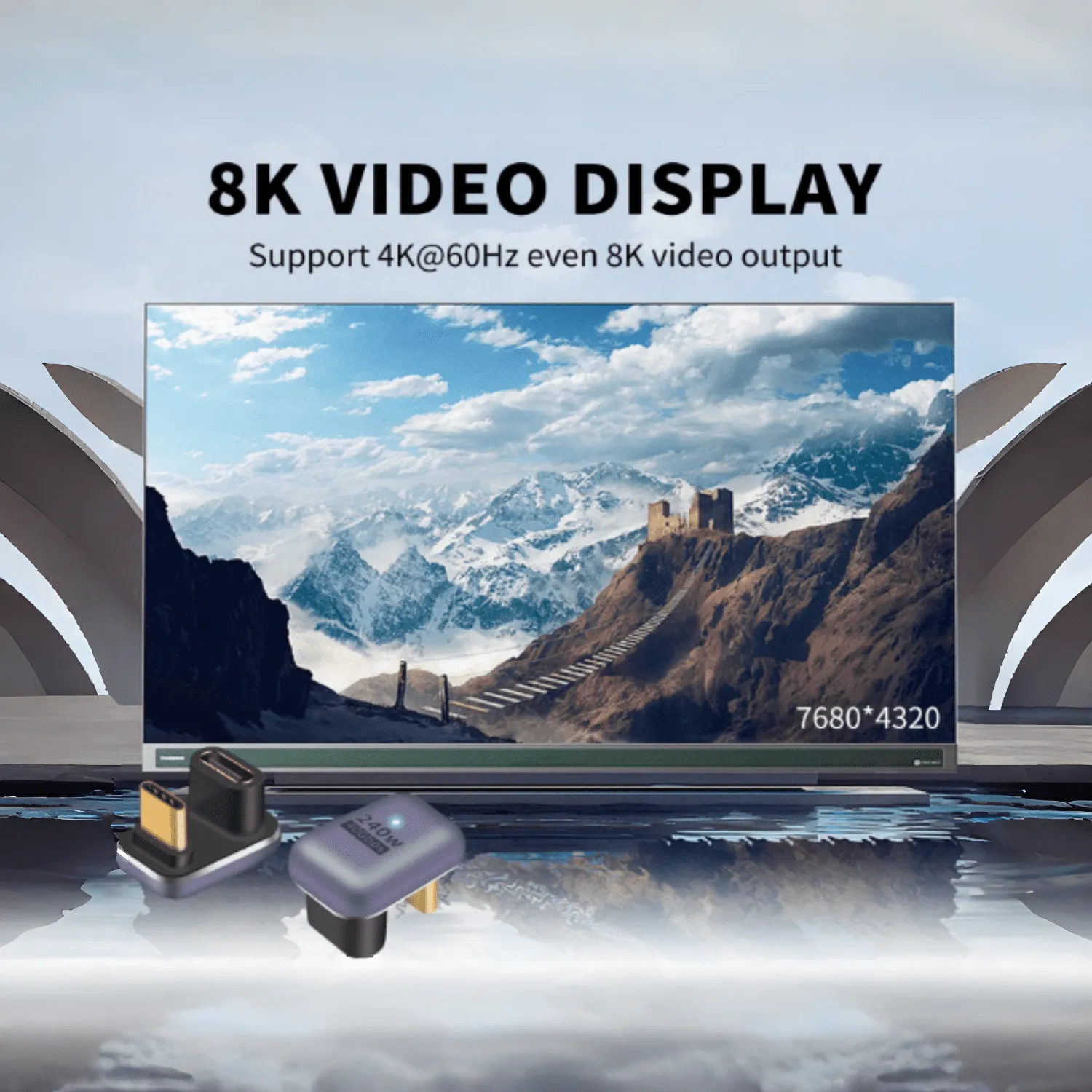 USB C Adapter UC07-4