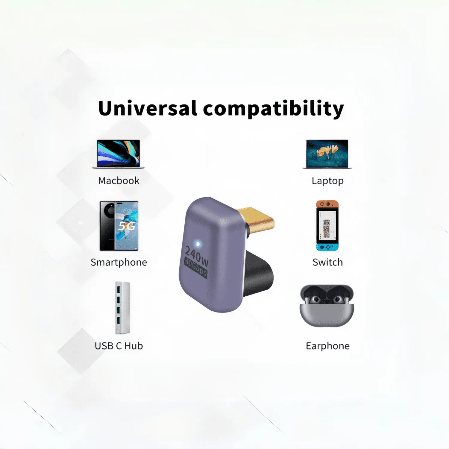 USB C Adapter UC07-5