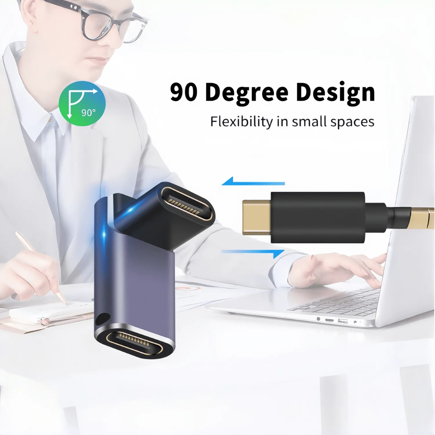 USB C Adapter UC08-4