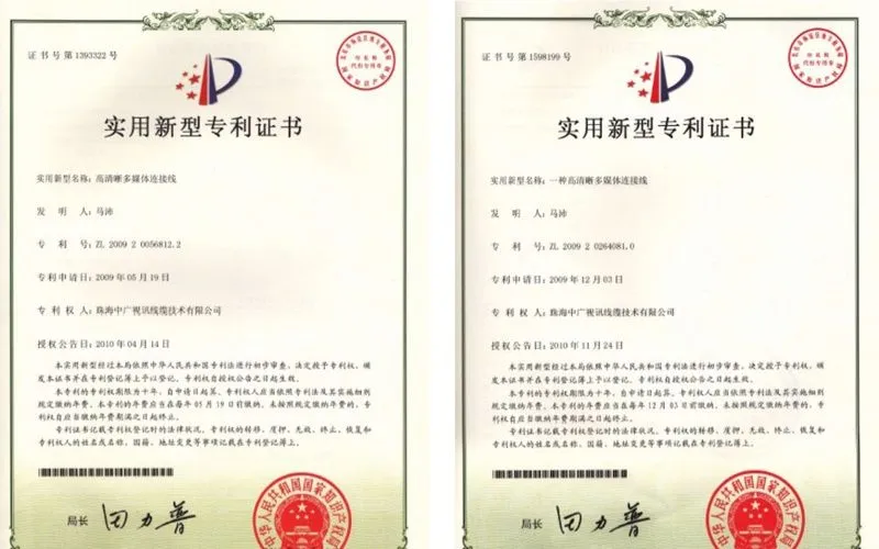 ZONG Notice of patent applications1