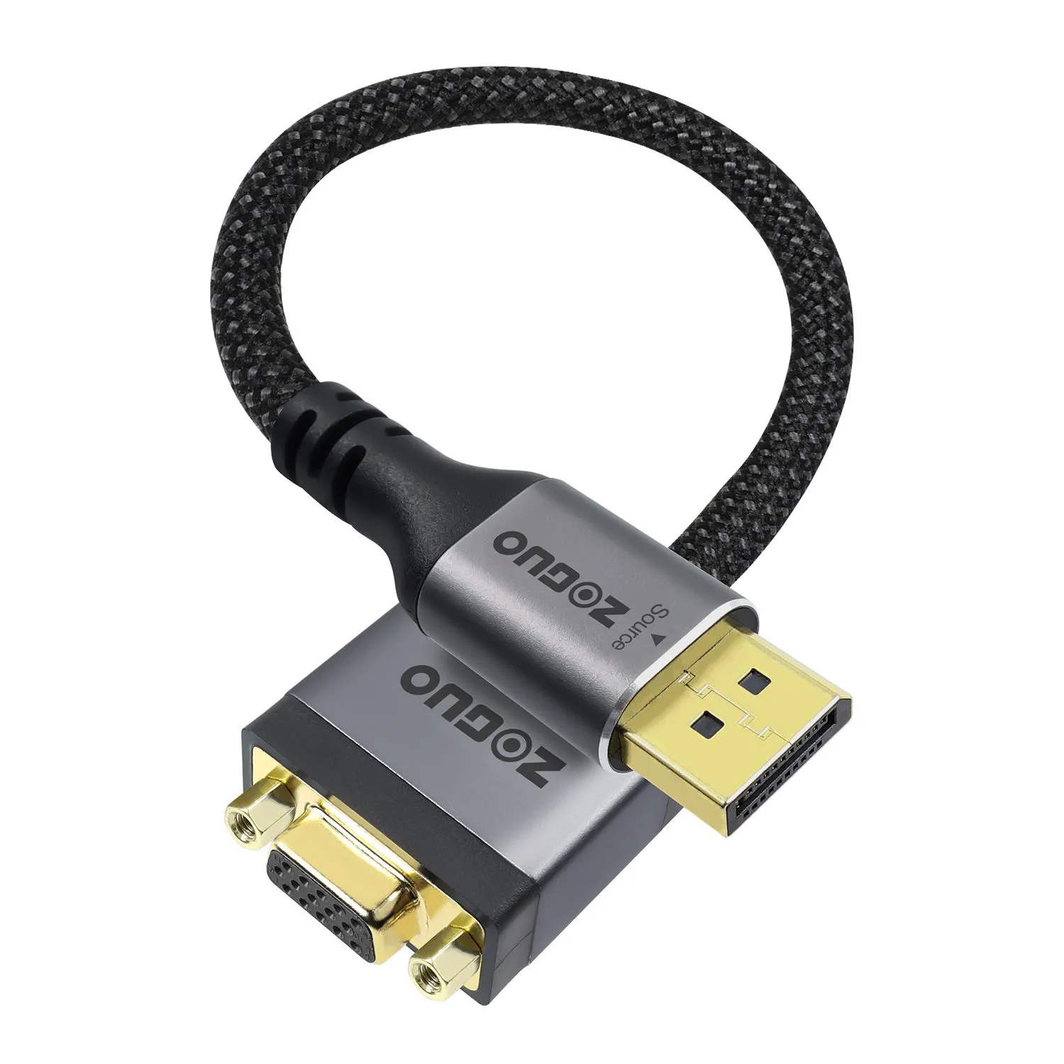 DP male to VGA female cable (2)