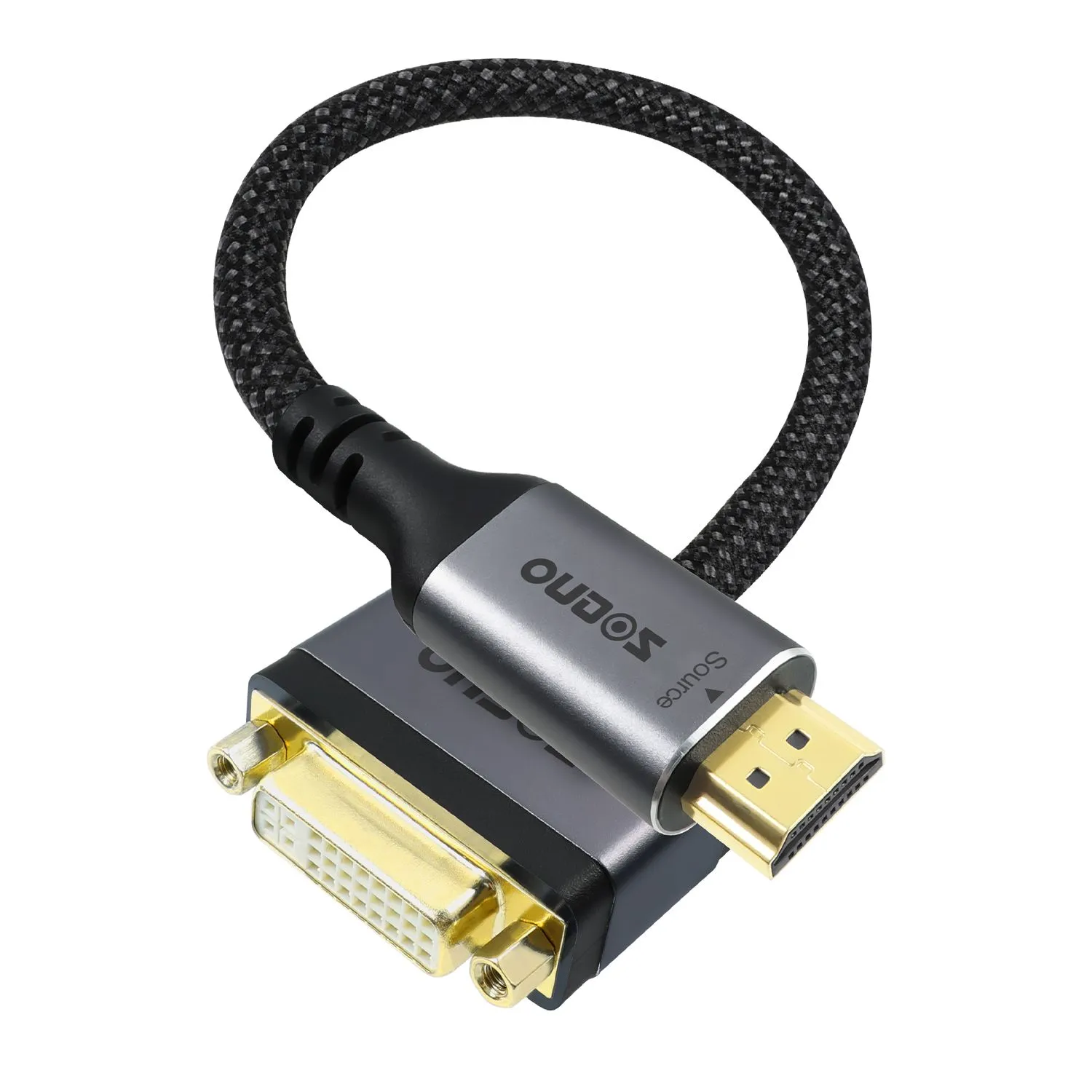 HDMI male to DVI female cable (2)